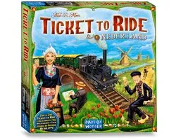Ticket to Ride Nederland - Bordspel Uitbreiding - Meertalig inclusief Nederlands