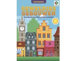 Tactic Selecta Geweldige Gebouwen - Kleur- en Activiteitenboek - Ontdek Beroemde Gebouwen en Architectuur - Puzzelboek voor Kinderen - Vanaf 4 Jaar