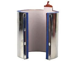 Beker, perselement element, warmtepersmachine, bijlage 220 V, kopje, verwarming, transfer, opzetstuk, silicagel voor koffiekopjes, kopjes