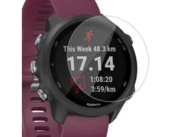 Geschikt voor Garmin Forerunner 245 Screenprotector - Beschermglas Folie Geschikt voor Garmin Forerunner 245