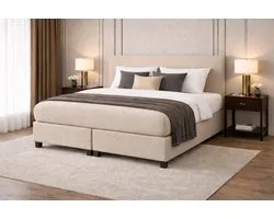 Boxspring Amsterdam Compleet van DER Bedding - OP MAAT & Verkrijgbaar in veel diverse kleuren! - 180x200
