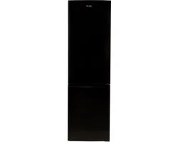 Frilec BONN265-NF-040-DBL - Koel-vriescombinatie - 5 Jaar Garantie - Energielabel D - 253 Liter - Zwart