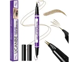 UCANBE 2-in-1 microblading wenkbrauwstift, waterdicht