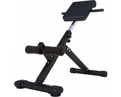 Gorilla Sports Buiktrainer - Rugtrainer - Inklapbaar - Verstelbaar - Zwart - Core trainer