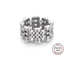 Jubilee Stijl Ring | Jubilee Ring | Zilverkleurig | Schakelring Mannen | Staal | 9 mm | Cadeau voor Man | Pin Remover | Cadeau | Cadeau voor Vrouw