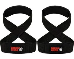 Gorilla Wear - Sangles de levage en forme de 8 - Zwart - L/XL