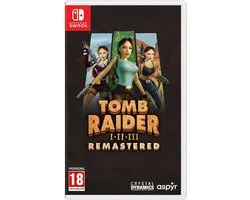 Nintendo Switch Tomb Raider I-III Remastered Starring Lara Croft - Switch