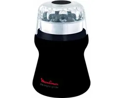 Moulinex The Original Grinder AR1108 - Elektrische koffiemolen - Doorschijnend deksel - 1800 W - Zwart