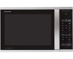 Sharp R-971INW - Combi-magnetron - Zilver