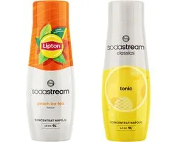 Sodastream Lipton - Limonadesiropen - Perzik - Tonic