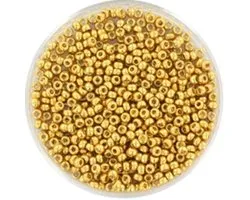 miyuki rocailles 11/0 - duracoat galvanized gold ( 10 gram)