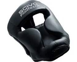 Scivo Fightgear Headguard Black/White (S)(M)(L)