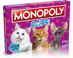 Winning Moves Monopoly Cats Edition - Engelstalig bordspel