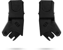 Kinderkraft APINO Adapter Adaptateurs universels pour poussette et siège bébé, 1 paire, noir
