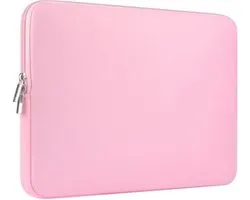 Tech Supplies | Neopreen Soft Sleeve Voor de Apple Macbook Air / Pro (Retina) 13 Inch - 13.3" Laptop Case - Bescherming Cover Hoes - Roze