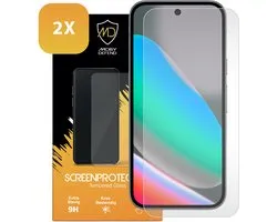 2-Pack MobyDefend Screenprotectors - Geschikt voor Google Pixel 10 - Case-Friendly Screensavers - Gehard Glas